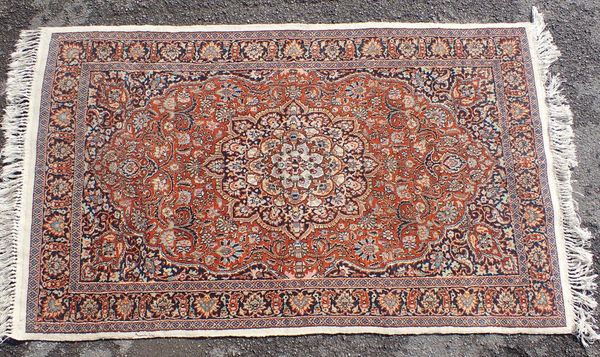 A KASHAN STYLE RUG