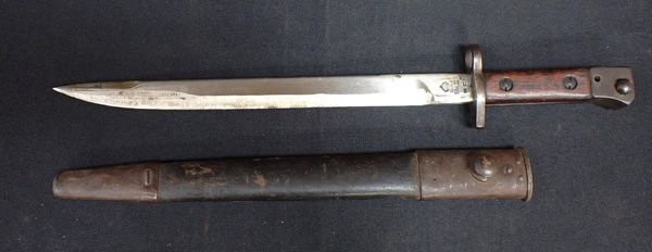 A WWII INDIAN ENFIELD Mk III FIELD BAYONET