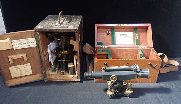 A 19th CENTURY THEODOLITE BY SECRETAN A PARIS