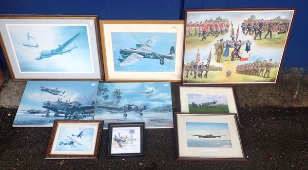 A COLLECTION OF AVIATION PRINTS