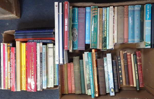 ISLE OF WIGHT: A QUANTITY OF BOOKS