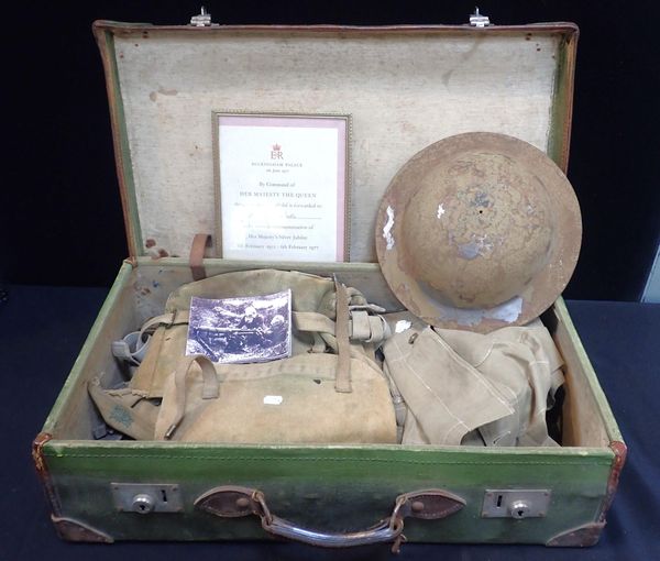 WW2 DATED SUITCASE, 1940
