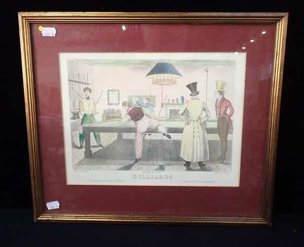 WILLIAMS AFTER W.H. PYNE: 'BILLIARDS'