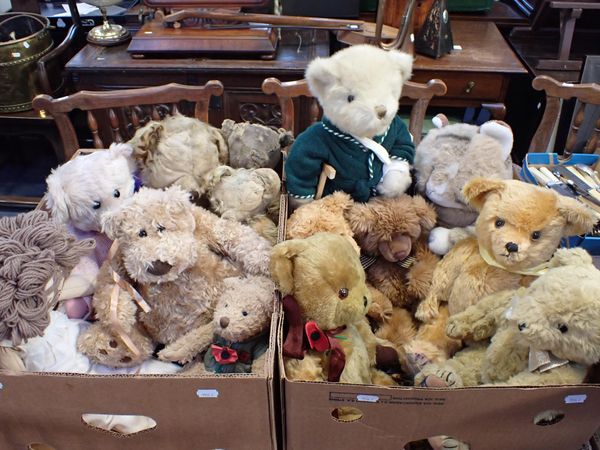 A COLLECTION OF TEDDY BEARS