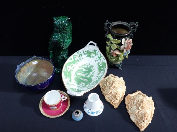 A COLLECTION OF MIXED CERAMICS