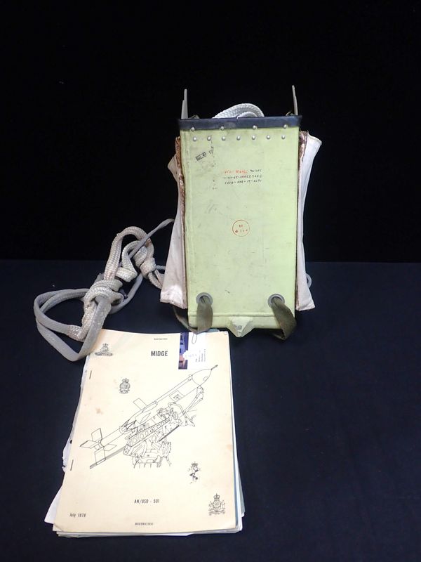 AN ARMY DRONE PARACHUTE AND MANUAL