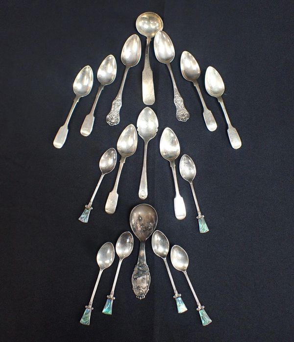 A COLLECTION OF SPOONS