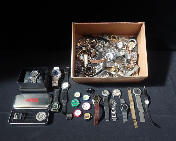 A QUANTITY OF VARIOUS WRIST WATCHES