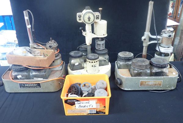 THREE WATCH CLEANING MACHINES