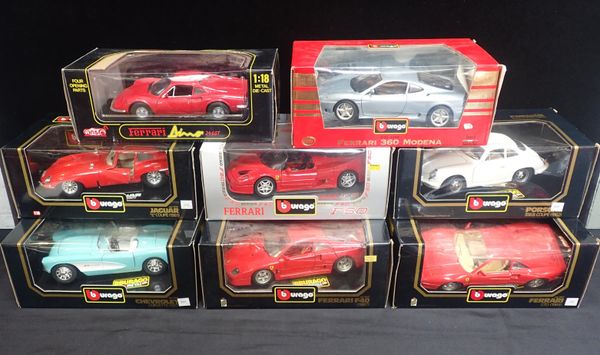 SEVERN 'BURAGO' BOXED DIECAST CARS