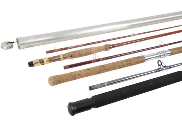 AN ABU CARBOLITE TWO PIECE FLY ROD