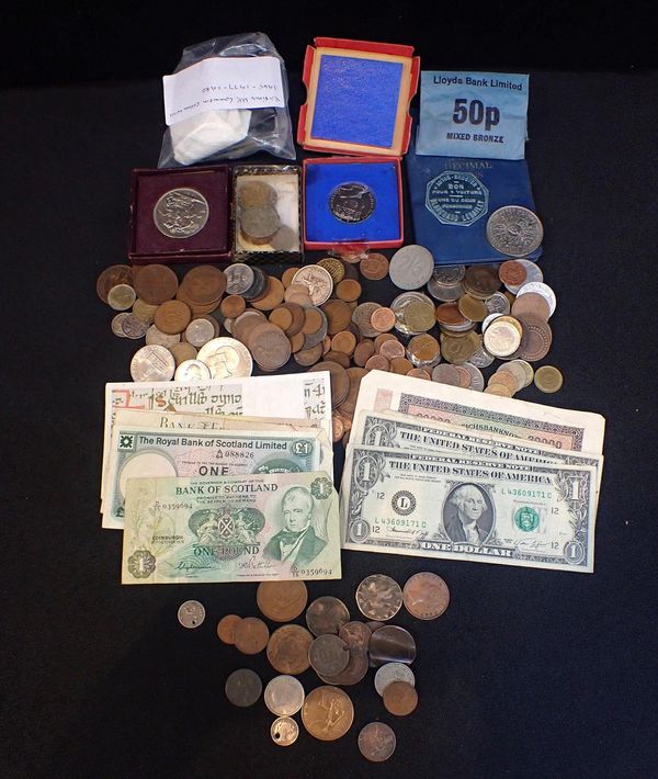 A COLLECTION OF GEORGE III AND LATER PENNIES