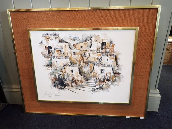 JACQUES MINETTI, 1927-2013: TOWNSCAPE