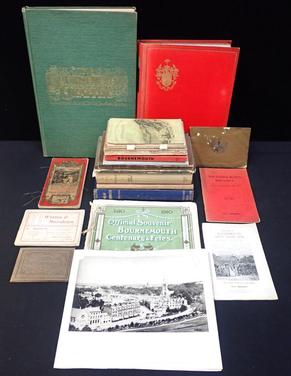 A COLLECTION OF BOOKS AND EPHEMERA OF BOURNEMOUTH INTEREST