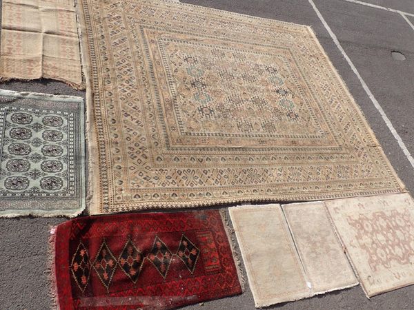 A SMALL ZIEGLER STYLE RUG