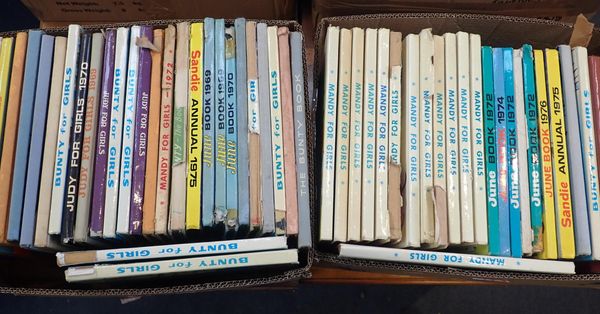 A COLLECTION OF GIRLS ANNUALS AND SIMILAR