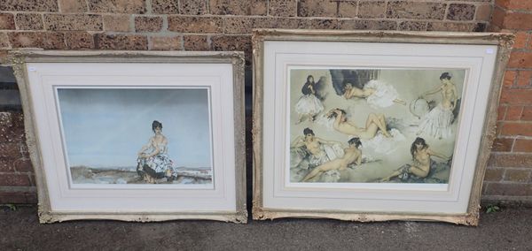 SIR WILLIAM RUSSELL FLINT PRINT 'Mademoiselle Sophie'