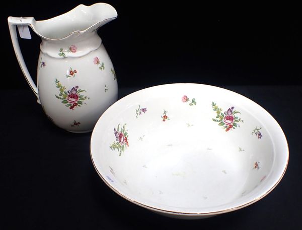 BRISTOL WARE JUG AND BASIN SET