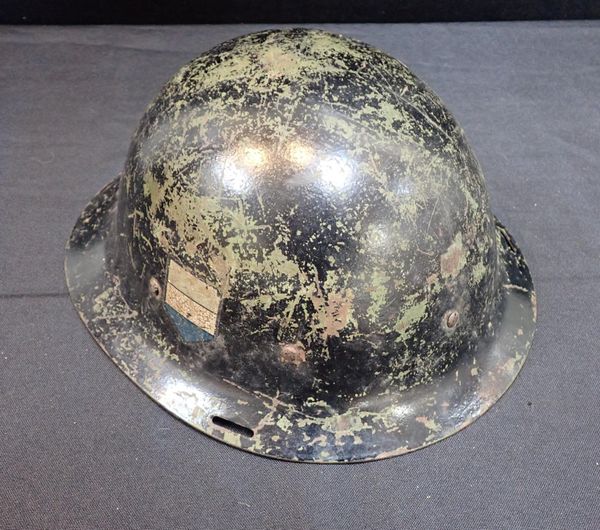 A MILITARY HELMET