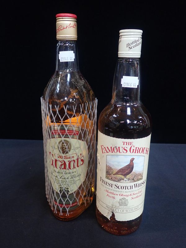TWO BOTTLES OF WHISKY