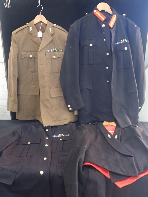 A COLLECTION OF MILITARY UNIFORM