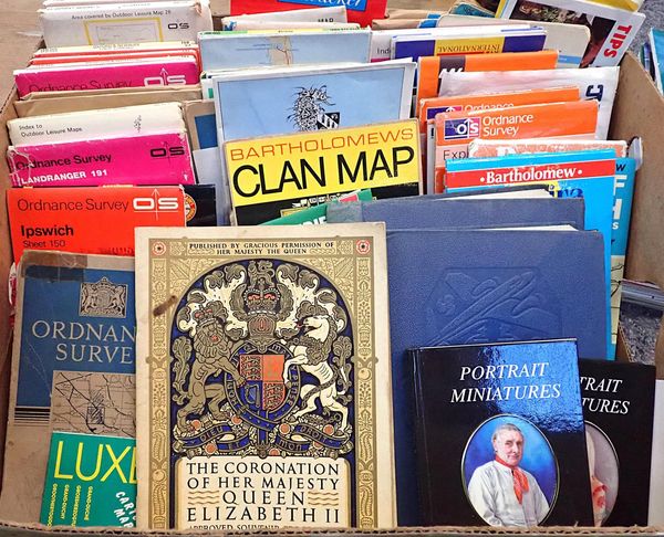 A QUANTITY OF ORDNANCE SURVEY FOLDING MAPS