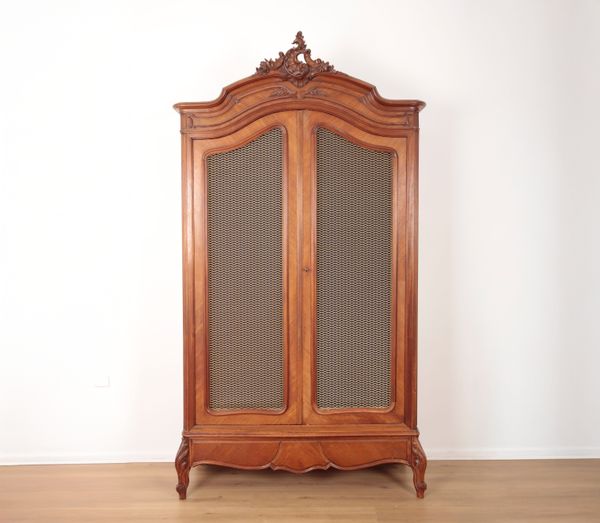 A LOUIS XV STYLE FRENCH ARMOIRE