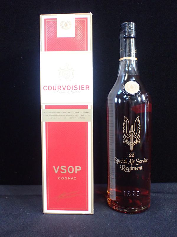 22 SPECIAL AIR SERVICE REGIMENT: A BOTTLE OF COURVOISIER VSOP COGNAC