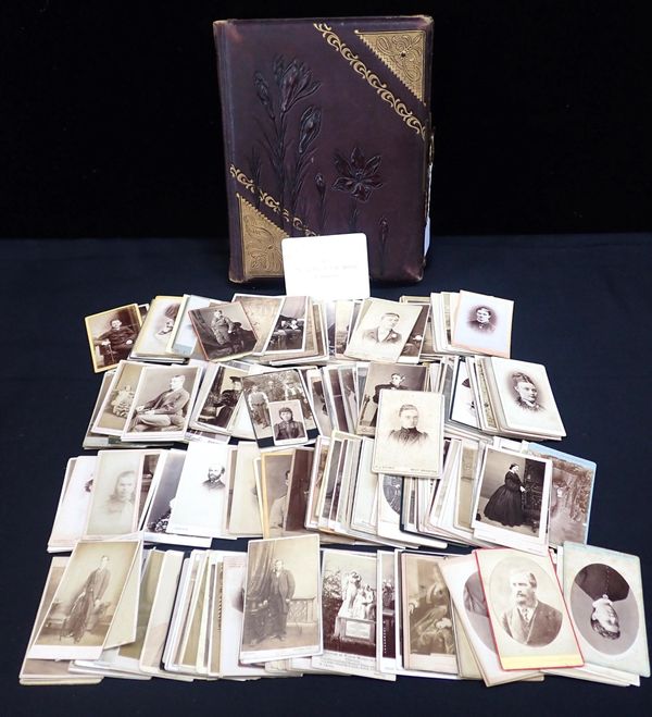 COLLECTION OF CARTE DE VISITE PHOTOGRAPHS