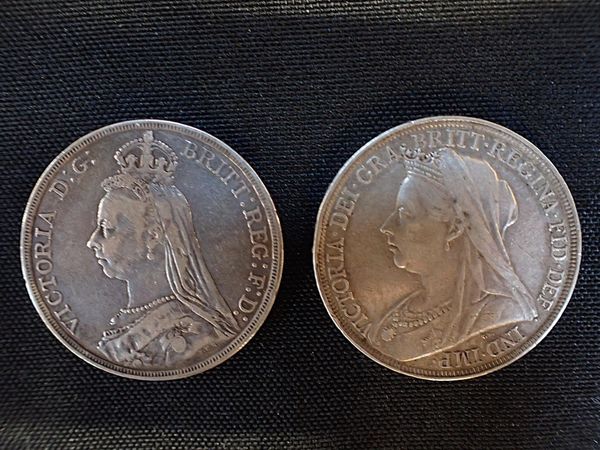 VICTORIA 1897 CROWN, VEILED HEAD