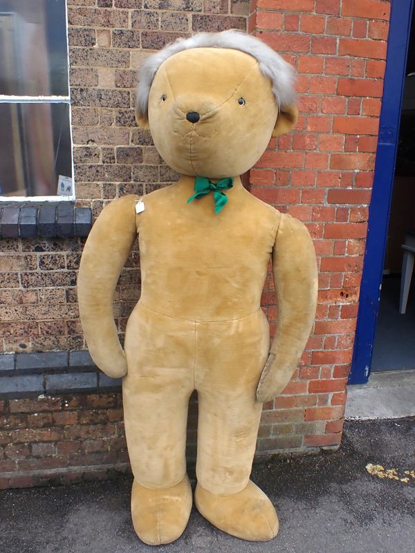 A LARGE MERRYTHOUGHT SHOP DISPLAY BEAR