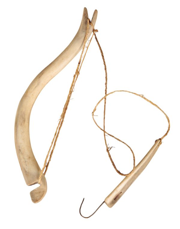 AN INUIT FISHING HOOK