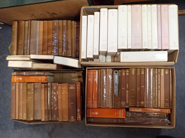A LARGE QUANTITY OF EARLY ENGLISH TEXT SOCIETY PUBLICATIONS