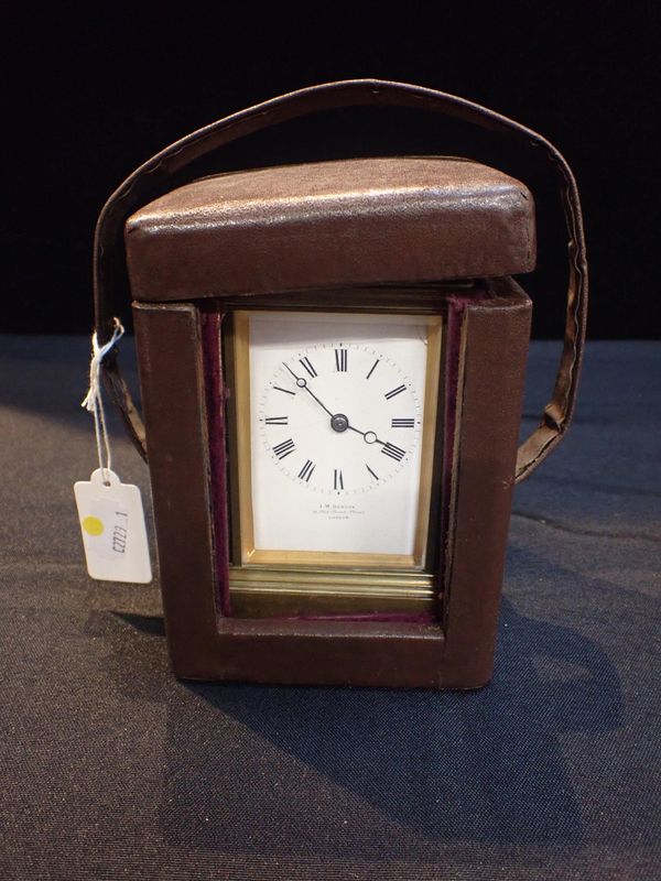 A CARRIAGE CLOCK