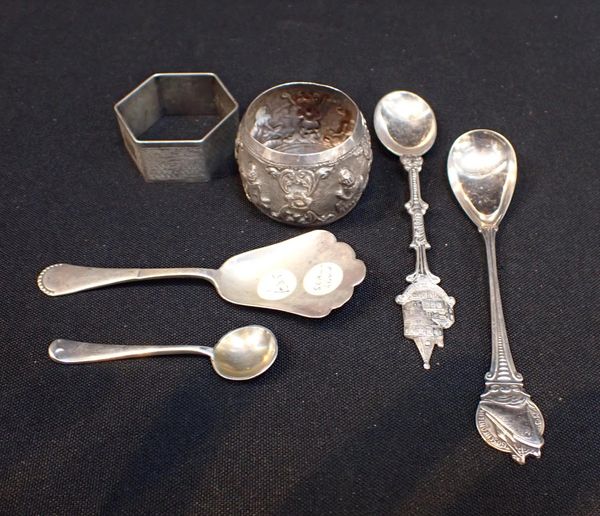 2 SILVER NAPKIN RINGS