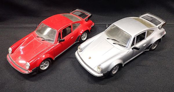 TWO TONKA MODEL PORSCHES