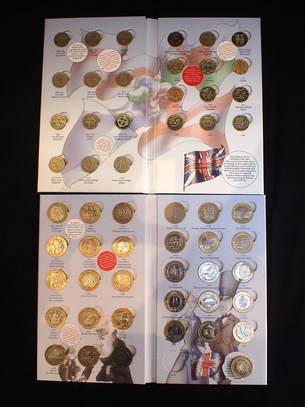 THE ROYAL MINT 'THE GREAT BRITISH COIN HUNT' SETS
