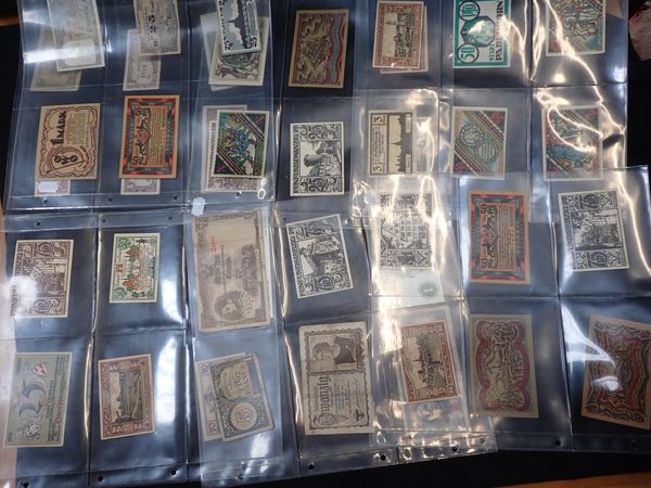 A COLLECTION OF BANKNOTES