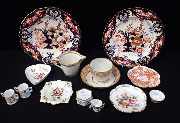 A COLLECTION OF DERBY PORCELAIN