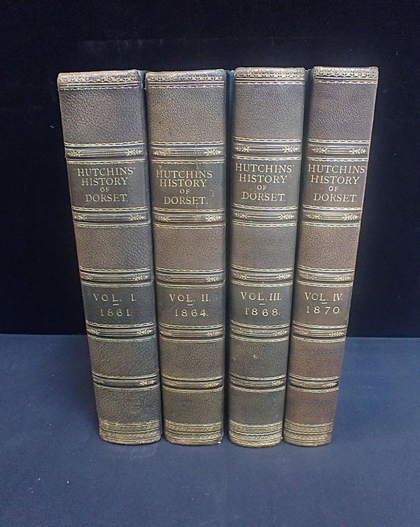 JOHN HUTCHINS: THE HISTORY AND ANTIQUITIES OF THE COUNTY OF DORSET