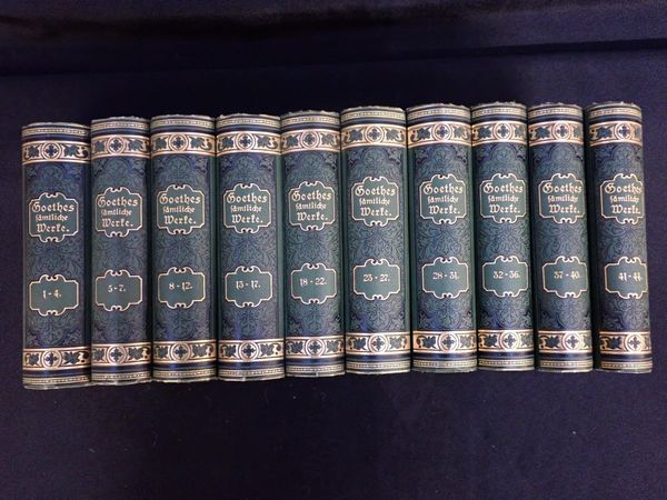 GOETHE: GOETHES SAMTLICHE WERKE