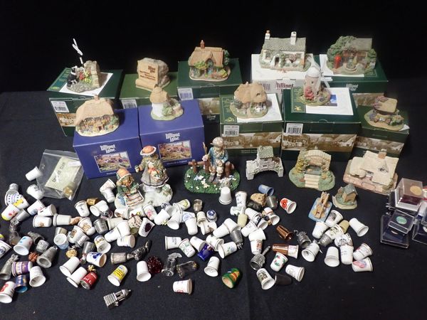 A QUANTITY OF COLLECTOR'S THIMBLES