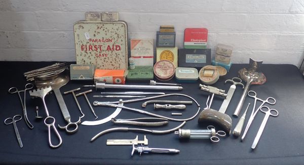 A COLLECTION OF MEDICAL INSTRUMENTS