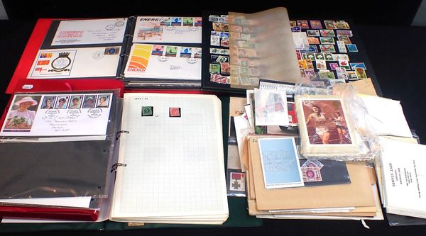 A COLLECTION OF STAMPS