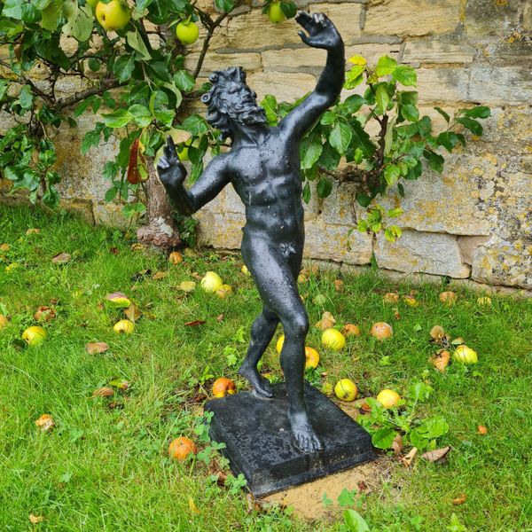 A DANCING FAUN AFTER THE ANTIQUE (POMPEII,1ST-2ND CENTURY AD)