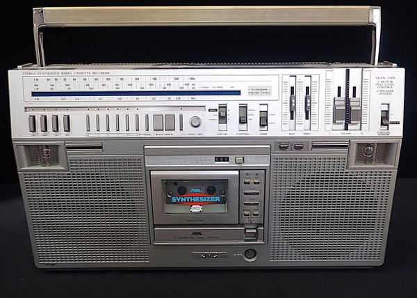 BOXED 'JVC' STEREO RADIO CASSETTE RECORDER