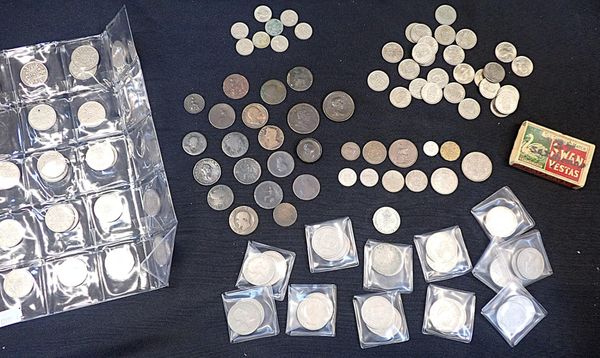 GEORGE VI 1937 COINS; FARTHING - HALF CROWN