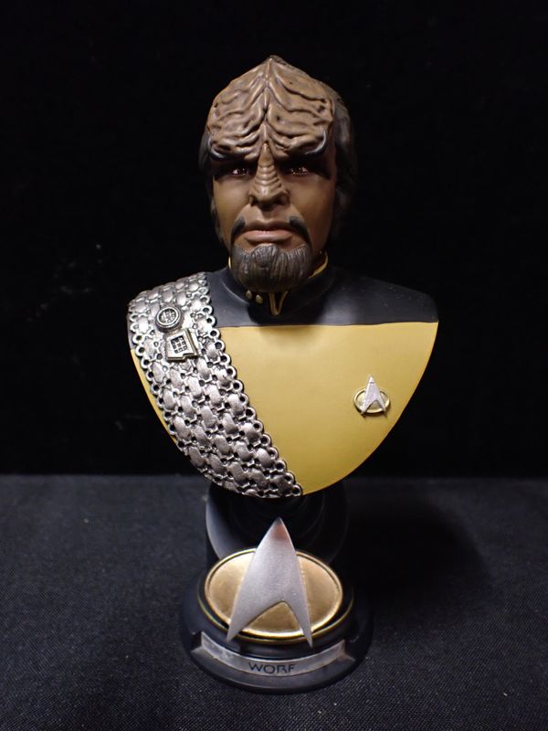 STAR TREK WORF BUST