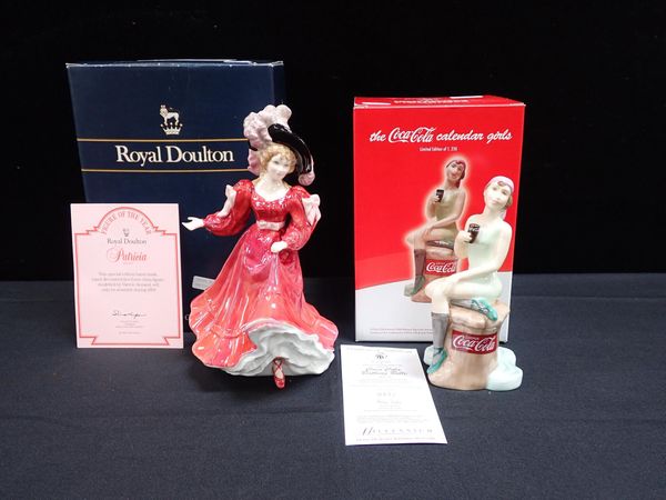 ROYAL DOULTON COCA COLA BATHING BELLE