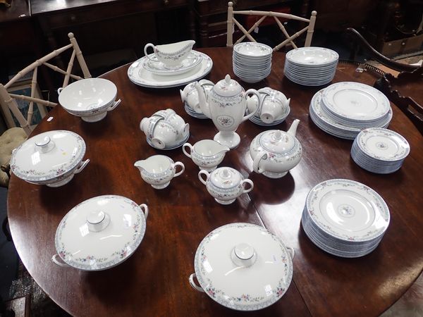 A WEDGWOOD 'ROSEDALE' DINNER SERVICE, PATTERN R.4665